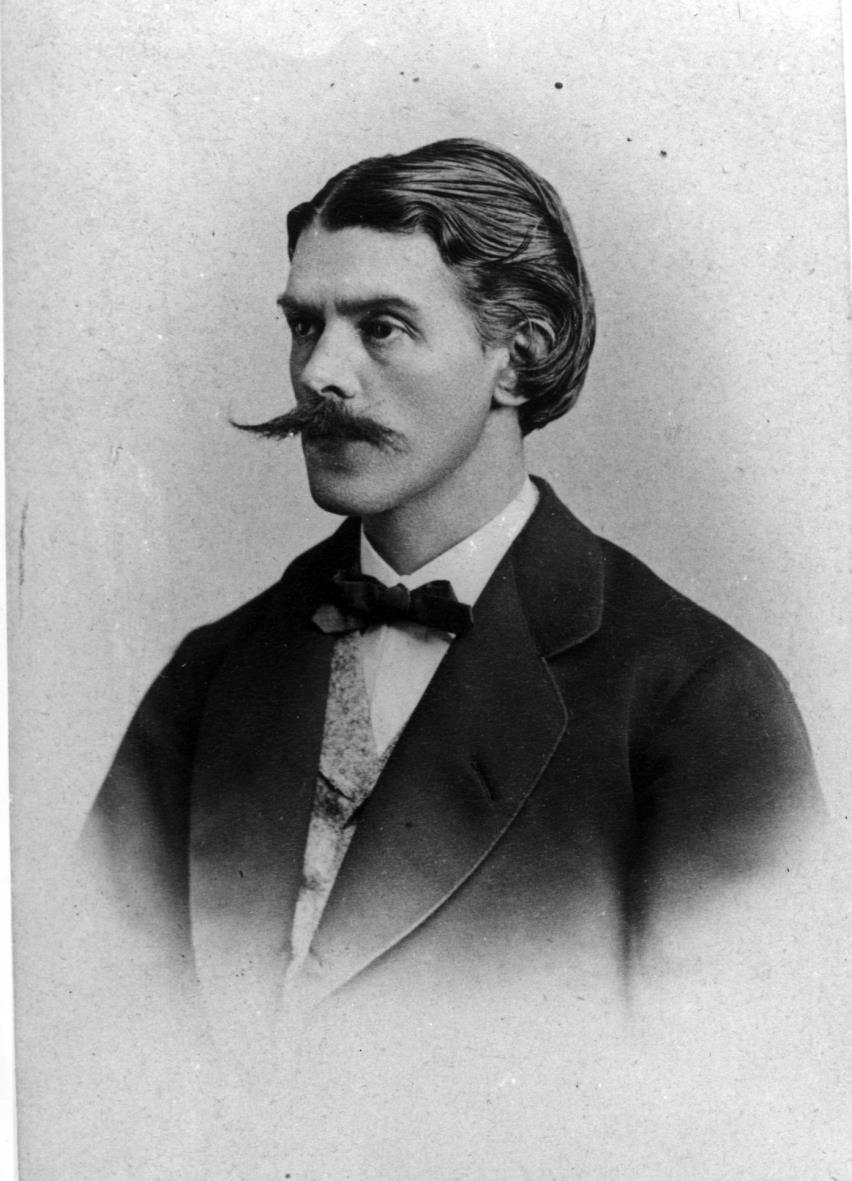 Portraitaufnahme von Georg Schweinfurth