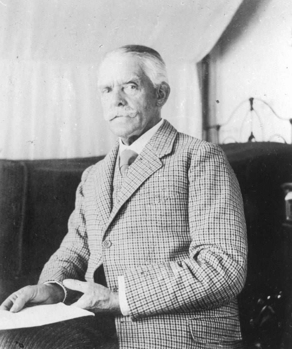 Portraitaufnahme von Georg Schweinfurth