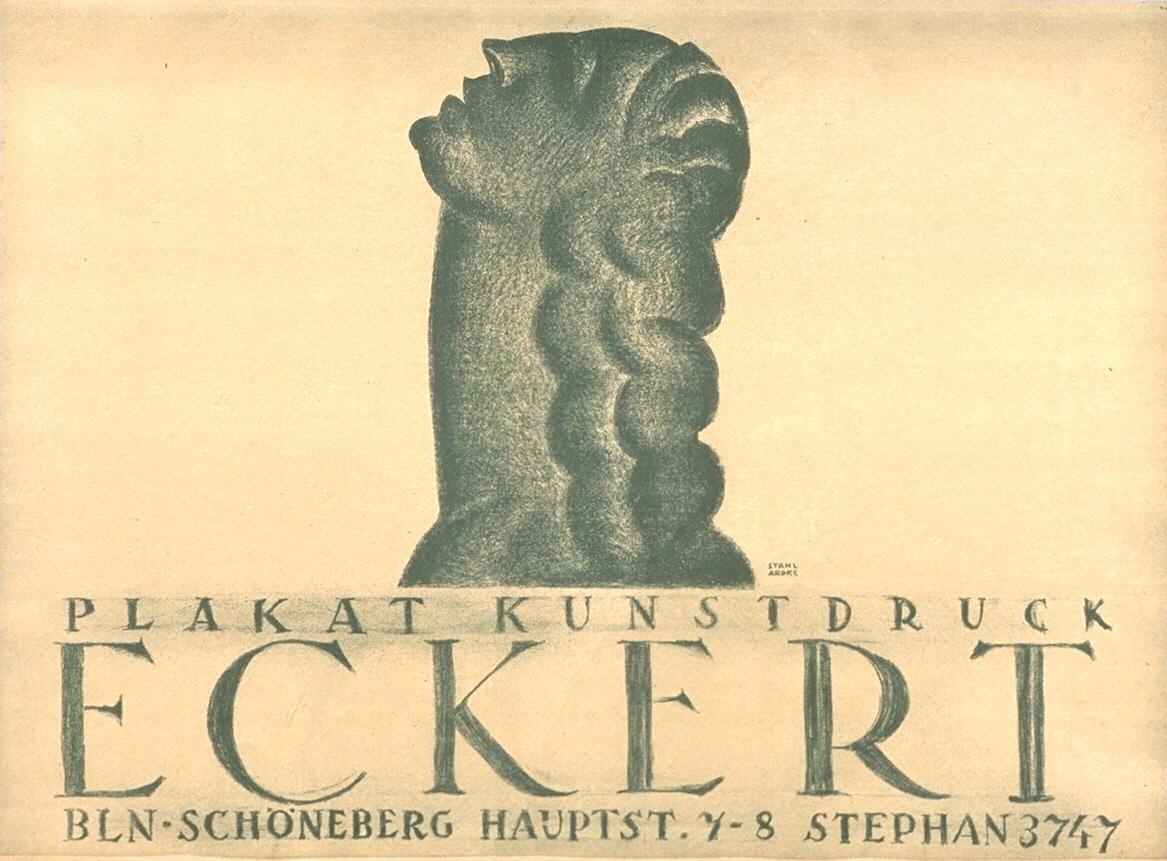 Plakatkunstdruck Eckert