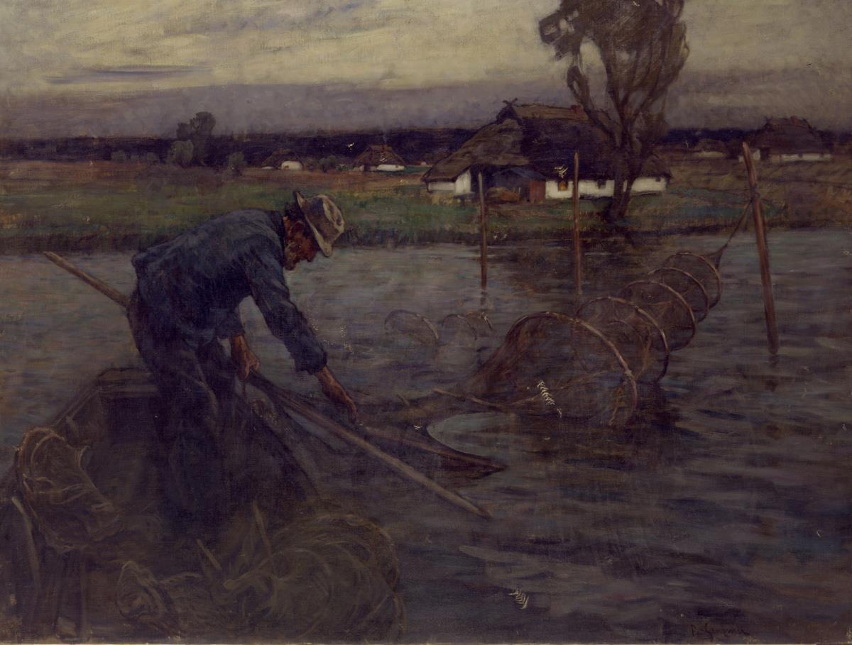 Abends bei den Reusen