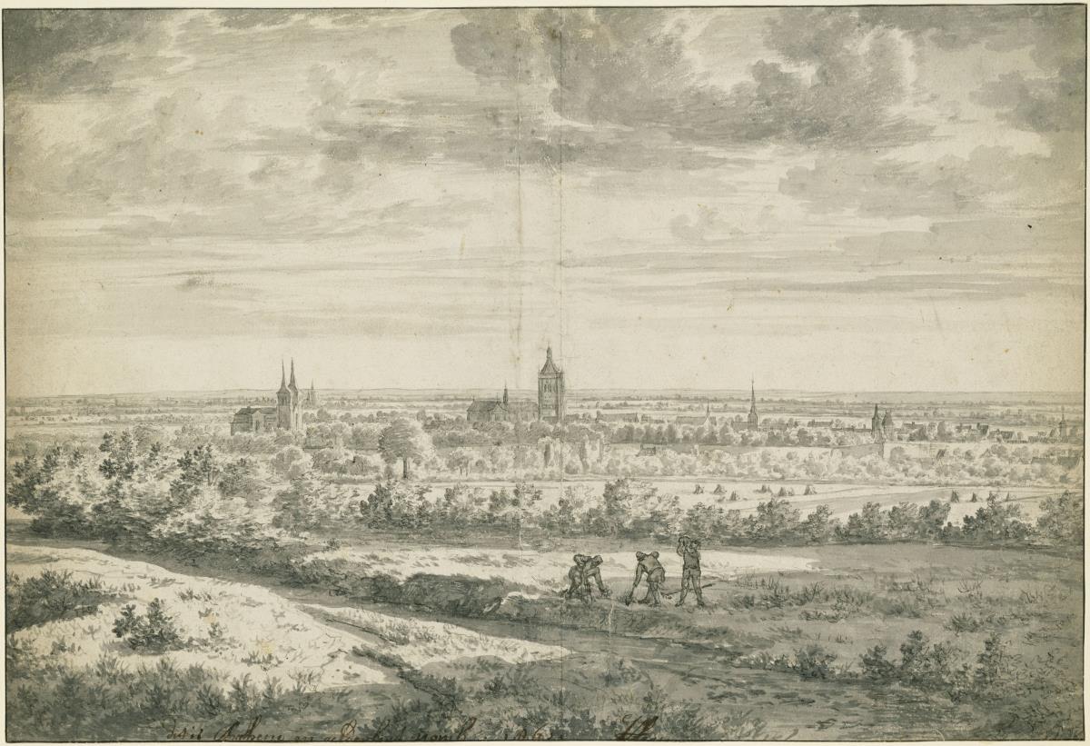 Blick auf Arnheim von Sonsbeek aus