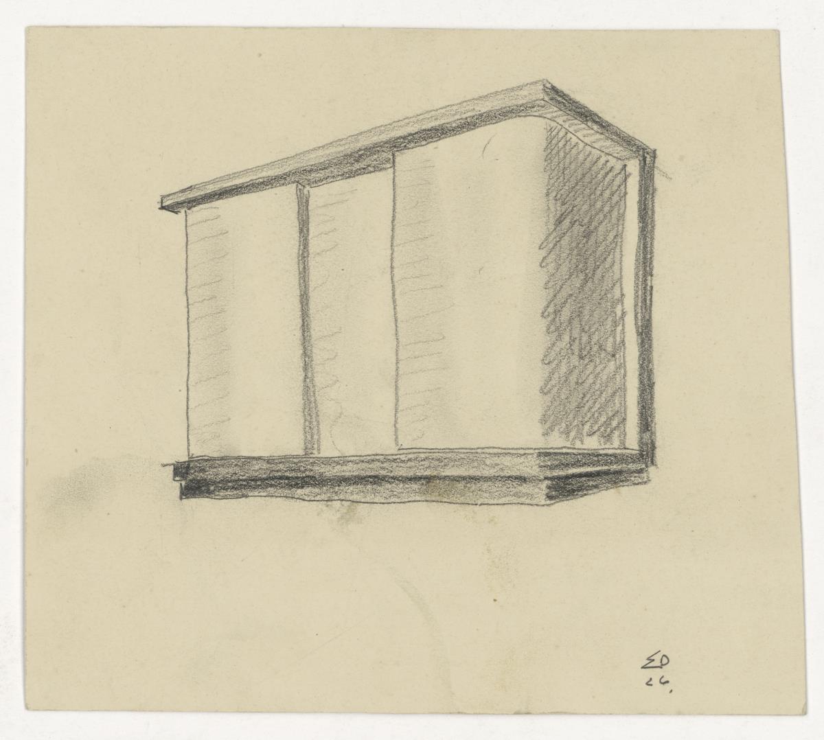 Schlafzimmerschrank (Möbelentwürfe, Körpermöbel, Schränke)