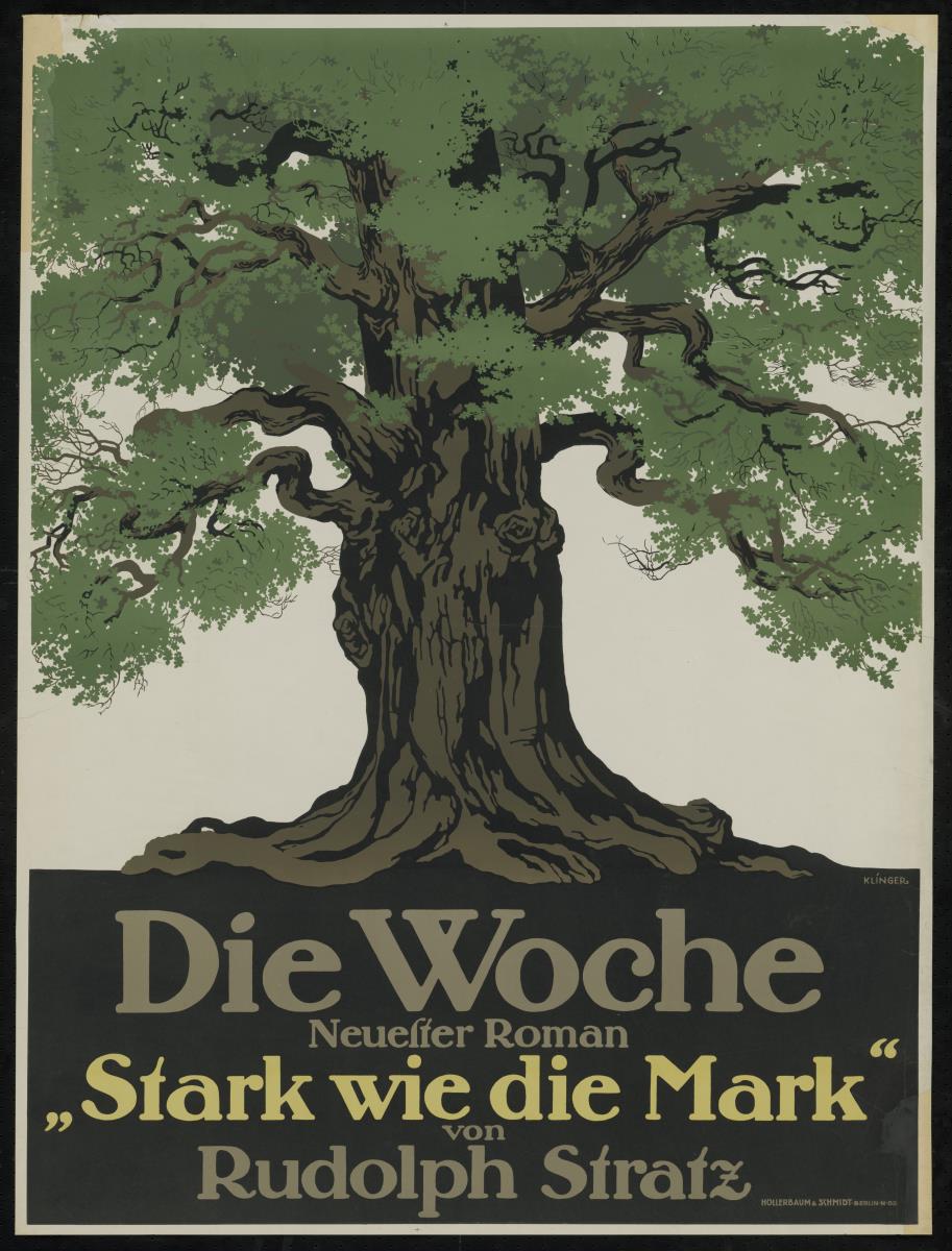 Die Woche mit neuestem Roman "Stark wie die Mark" von Rudolph Stratz