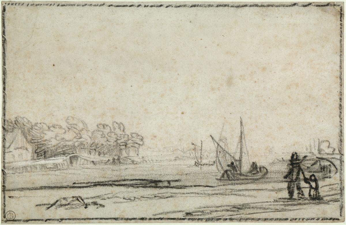 Landschaft an der Amstel bei Oetgenspad