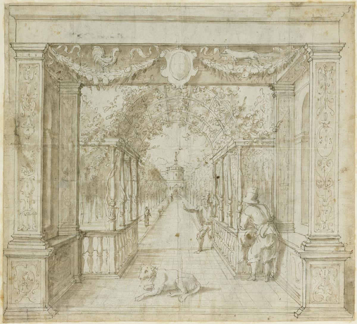 Wanddekoration (aus dem Castello di Marmirolo?)