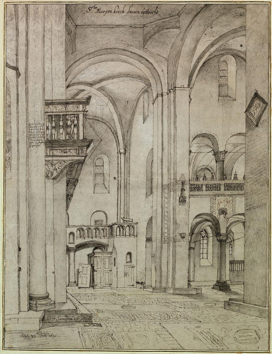 Inneres der Marienkirche in Utrecht
