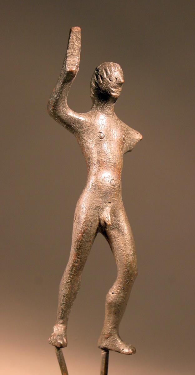 Heraklesstatuette mit Keule