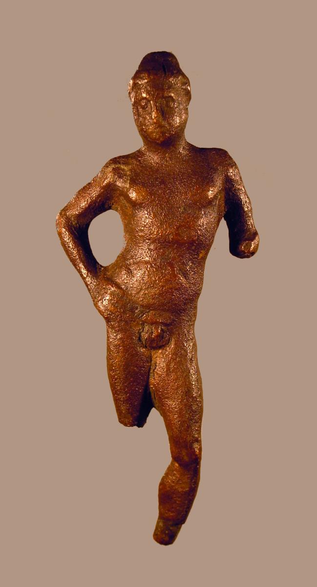 Statuette eines nackten Jünglings