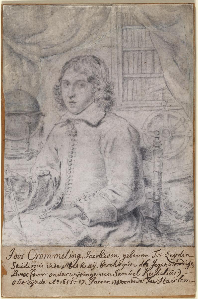 Porträt des Mathematikers Joos Jacobsz. Crommelin