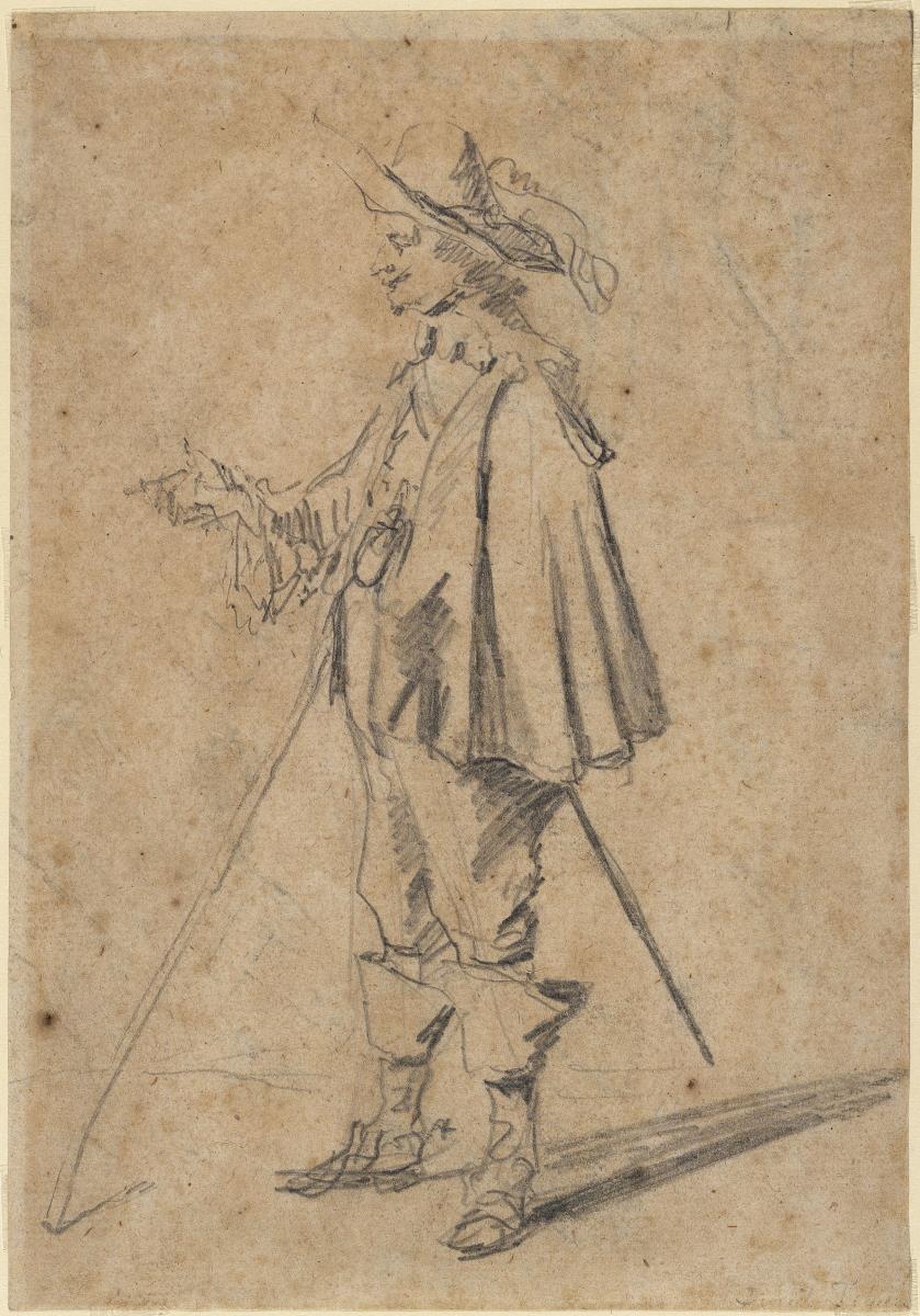 Stehender Kavalier