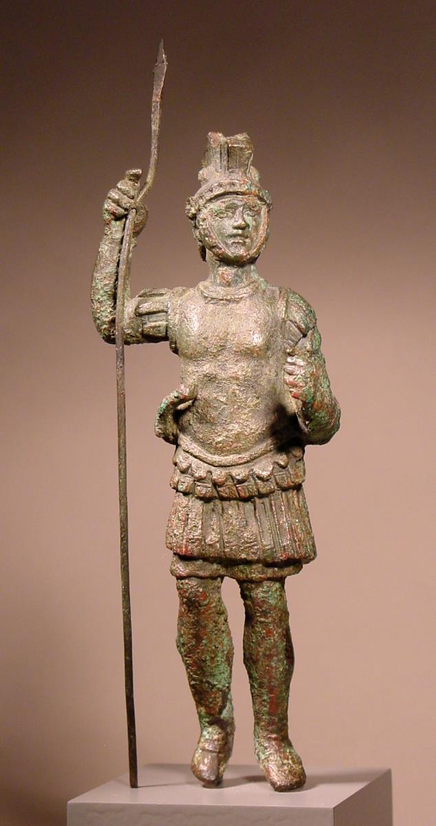 Legionsoffizier in voller Rüstung
