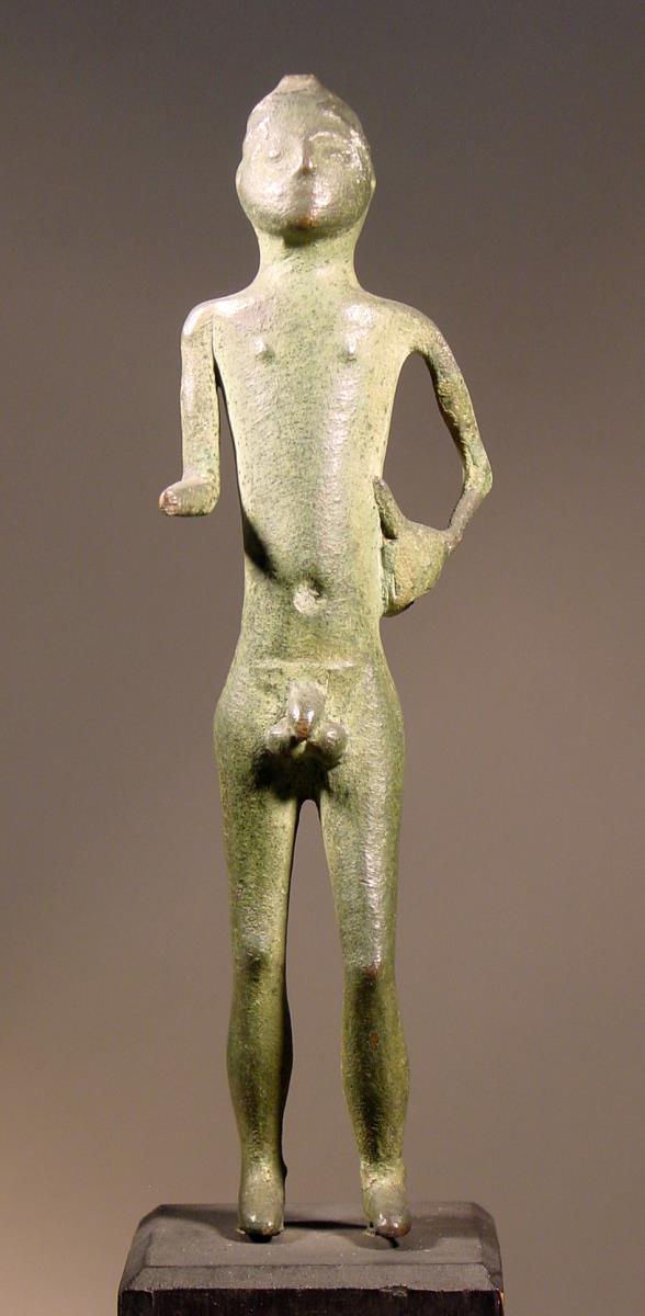 Statuette eines nackten Jünglings