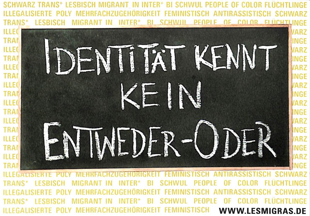 Identität kennt kein Entweder-Oder.