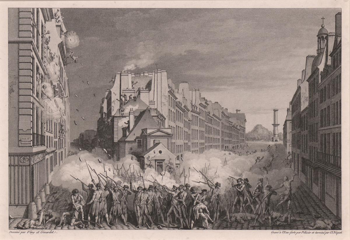Attroupement au faubourg Antoine