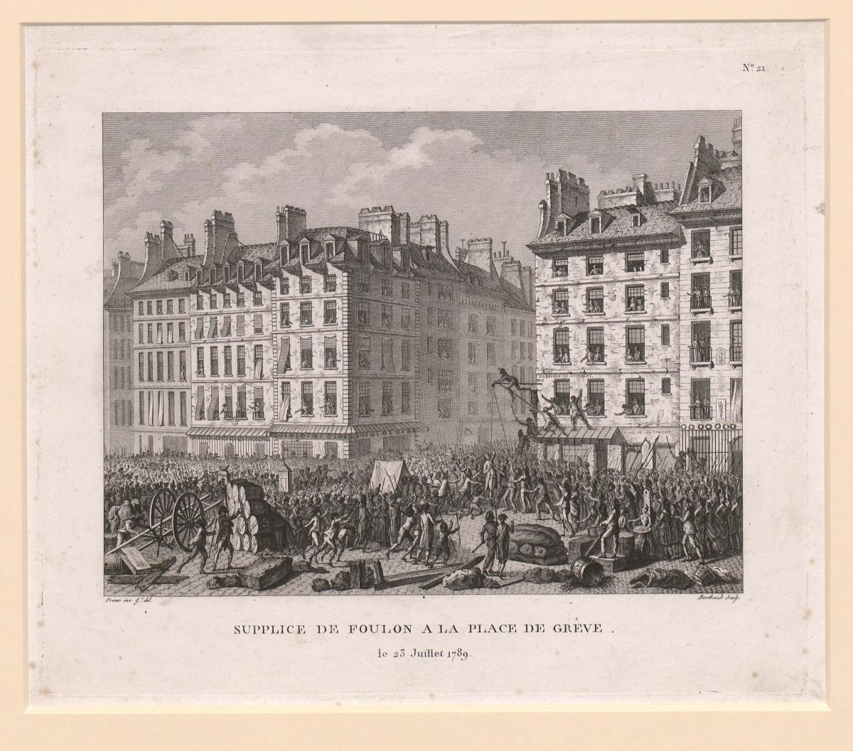 Supplice de Foulon à la Place de Grève