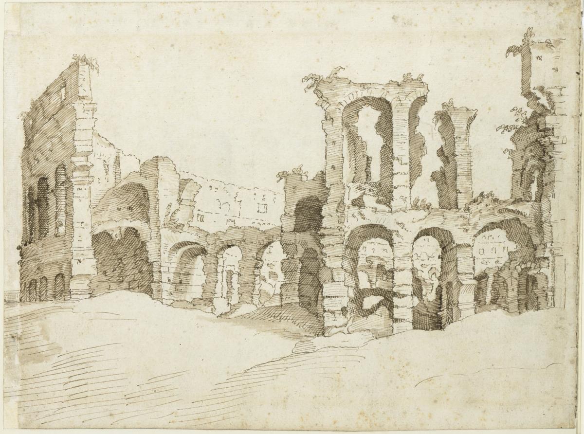 Das Colosseum von Westen