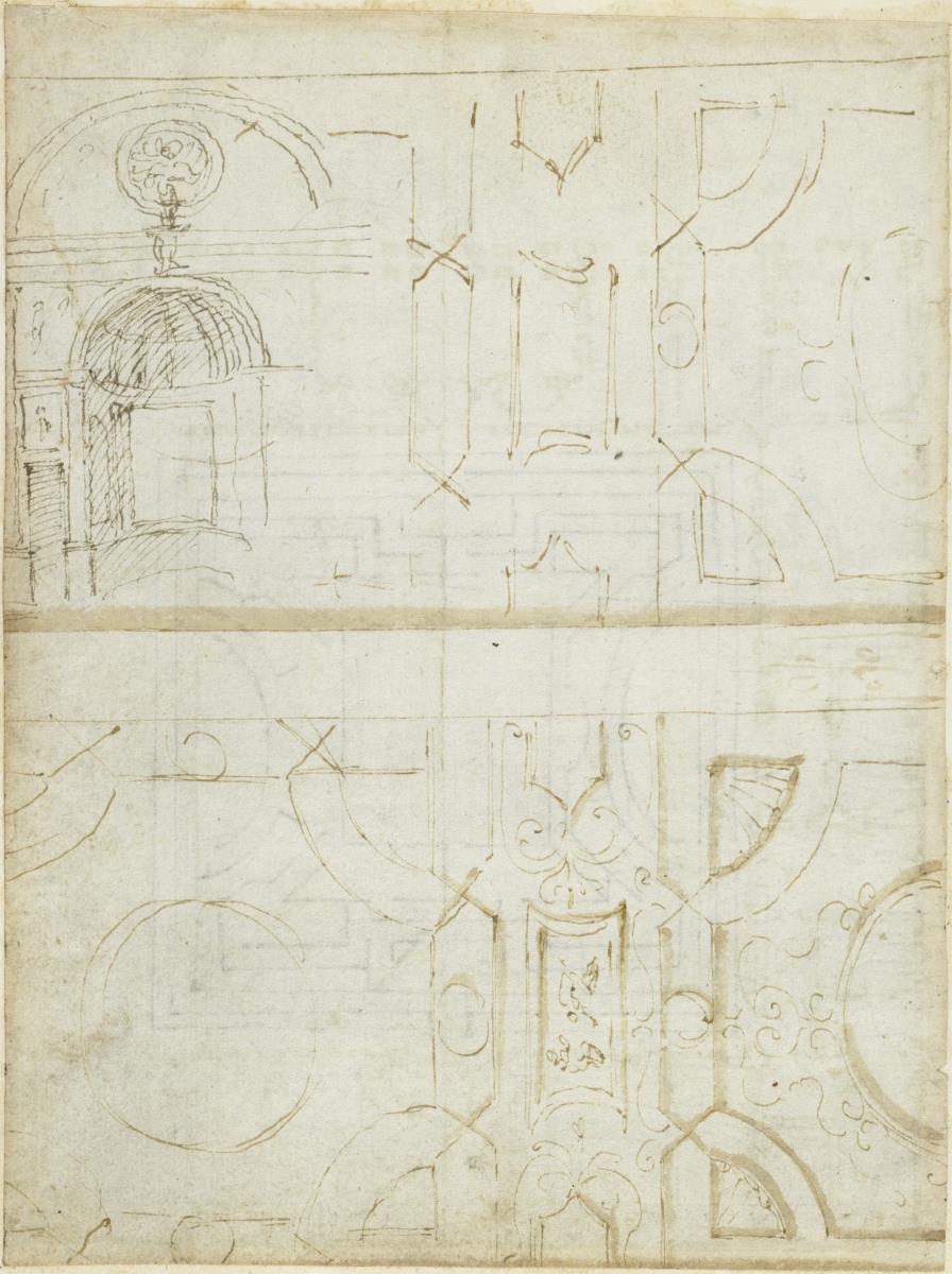 Sala dei Marmi im Palazzo Ducale in Mantua [Maarten van Heemskerck und Anonymus A]