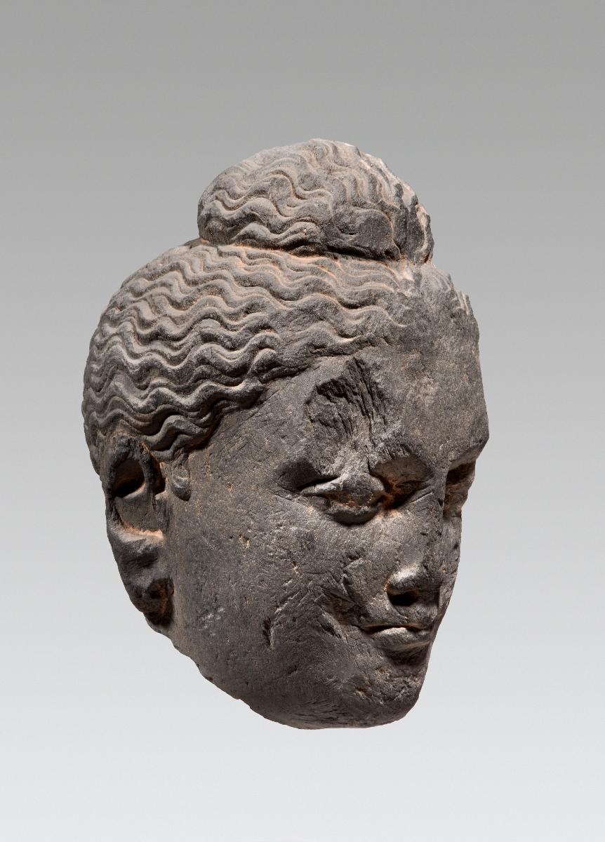 Kopf eines Buddha