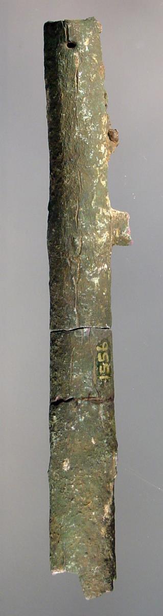 Fragment eines 'Beschlags' in Form dreier miteinander verbundener Stäbe (wie Fr. 1553 und Fr. 1554)