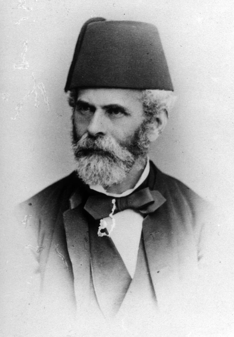 Portraitaufnahme von Guiseppe Haiman