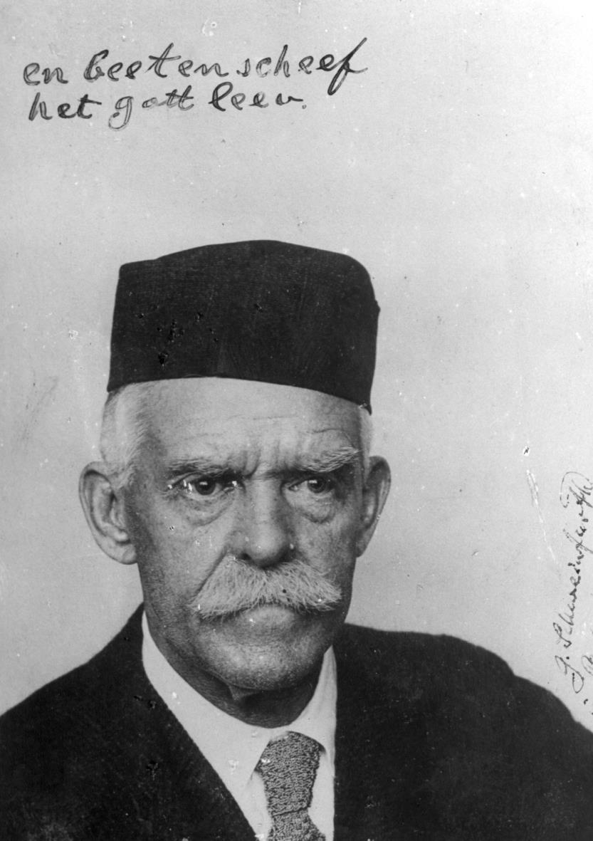Portraitaufnahme von Georg Schweinfurth; Bod. Museum