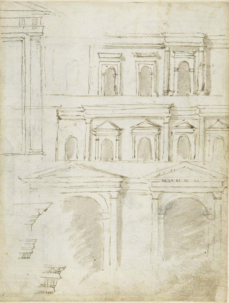 Porta dei Borsari in Verona. Türeinfassung