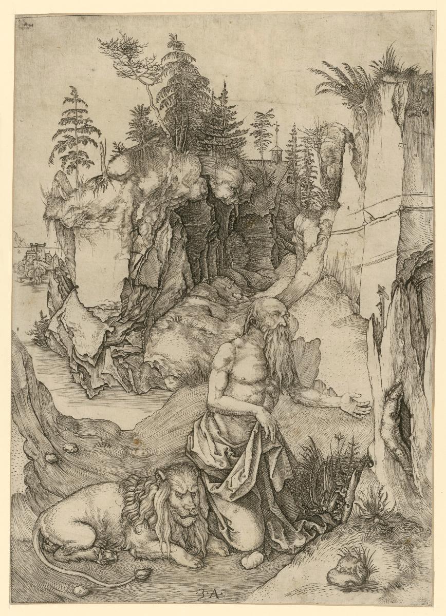 Der hl. Hieronymus in der Wüste