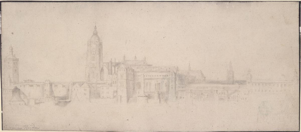 Ansicht von Prag mit der Burg und der Domkirche St. Veit