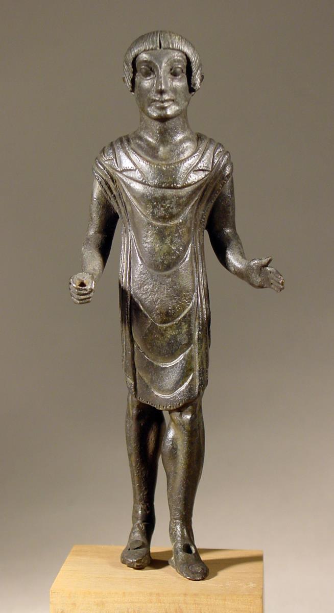 Statuette eines Jünglings im Himation