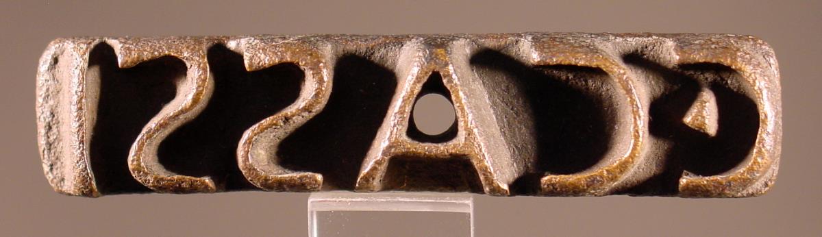 Stempel mit Inschrift C.CASSI
