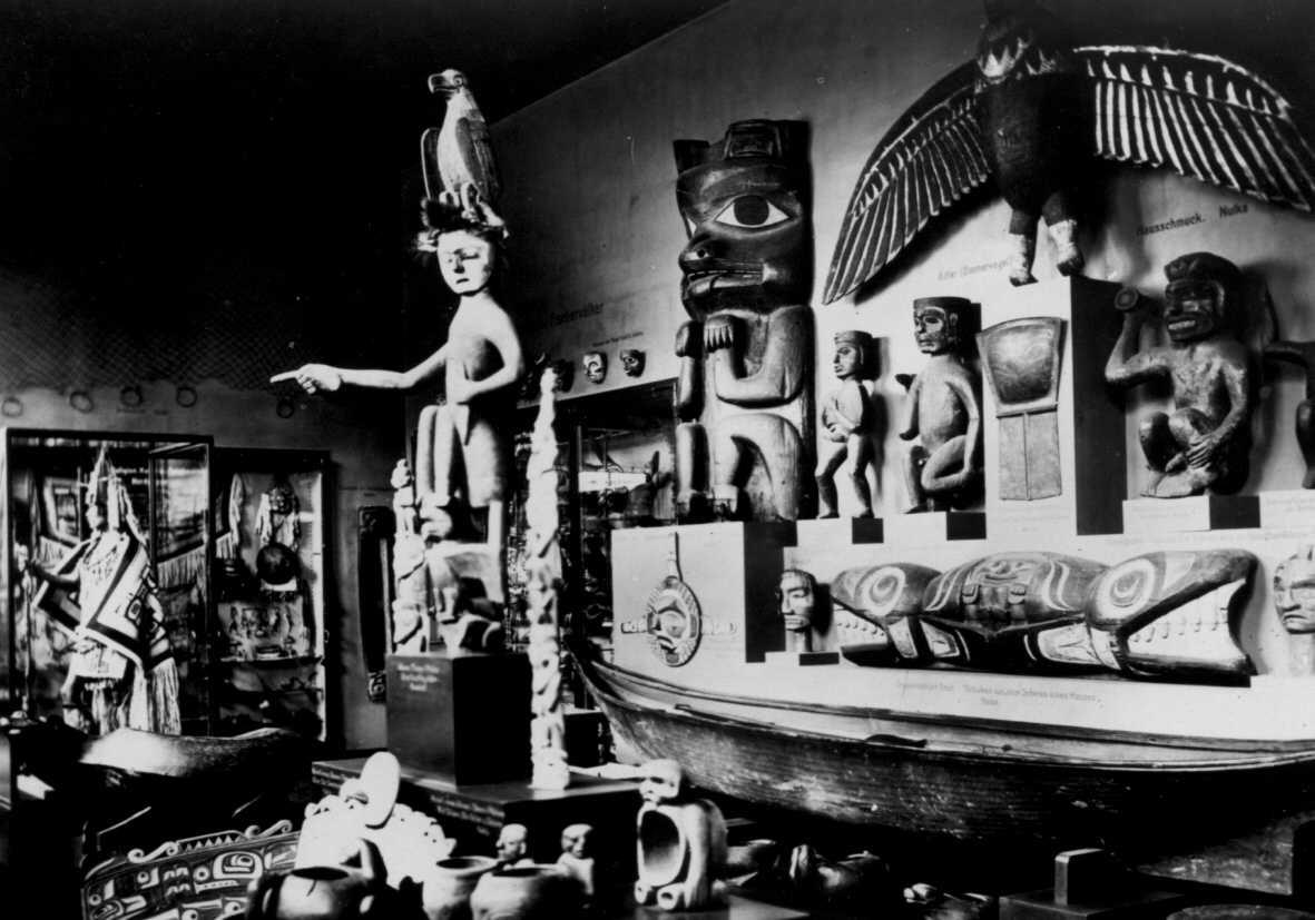 Ausstellung Naturvölker, Ausstellungsraum