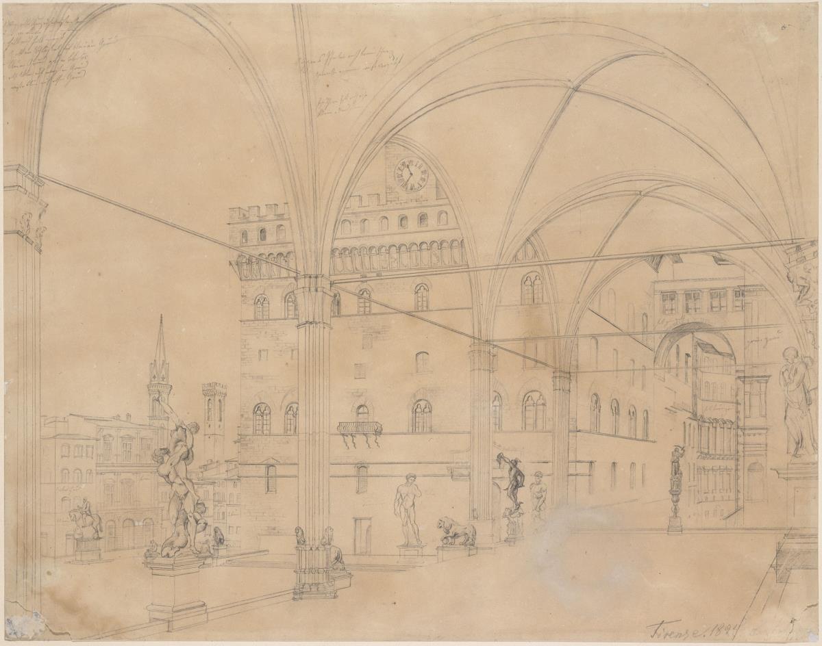 Loggia dei Lanzi in Florenz