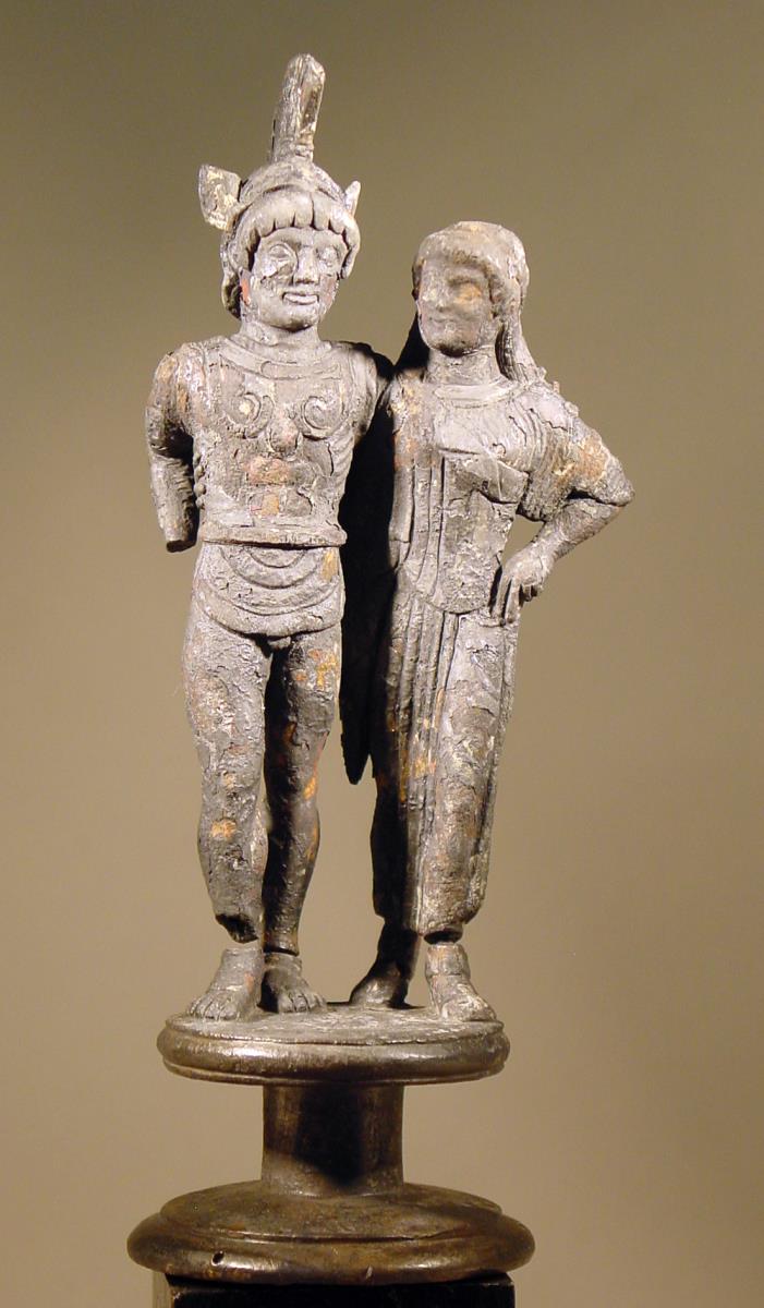 Kandelaber mit Bekrönungsfiguren Mars und Venus