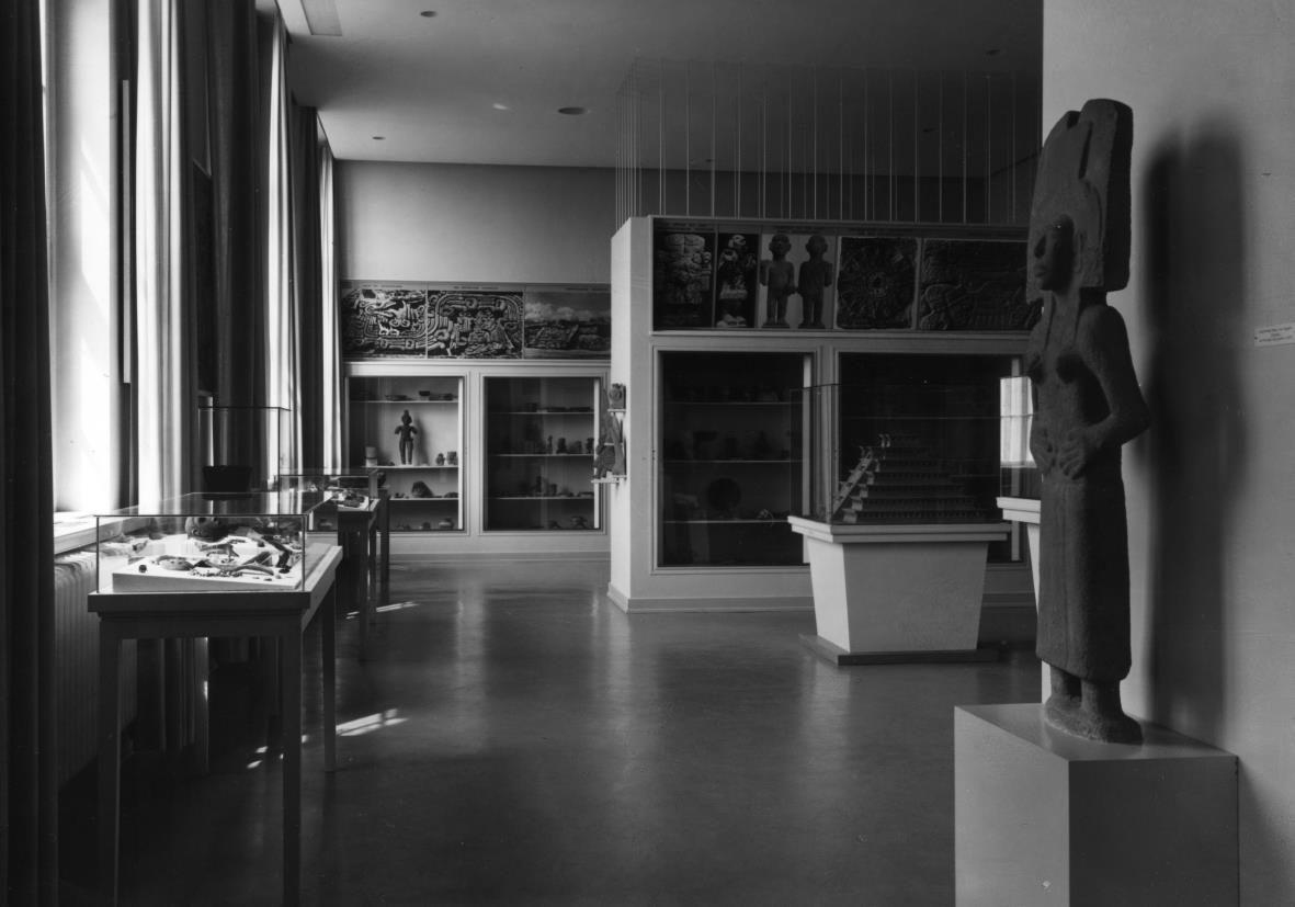 Mesoamerika-Saal der Ausstellung von 1955