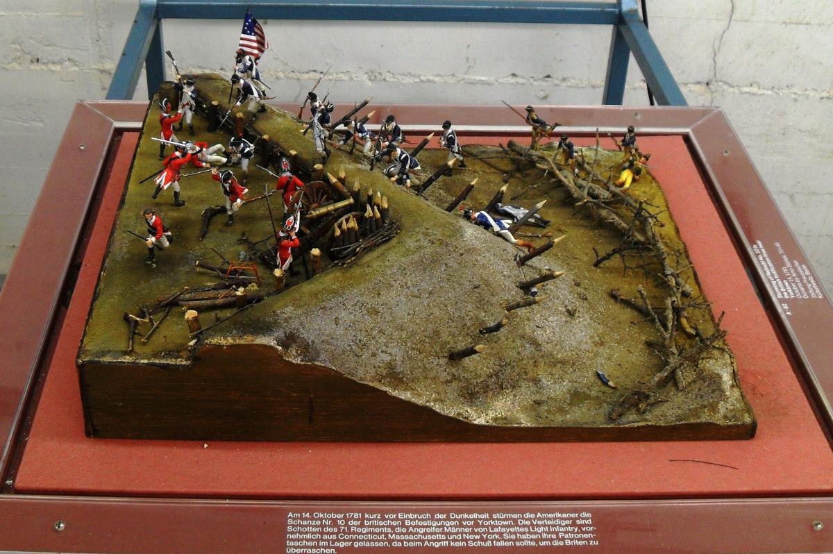 Erstürmung der Schanze Nr. 10 in der britischen Befestigungslinie vor Yorktown
