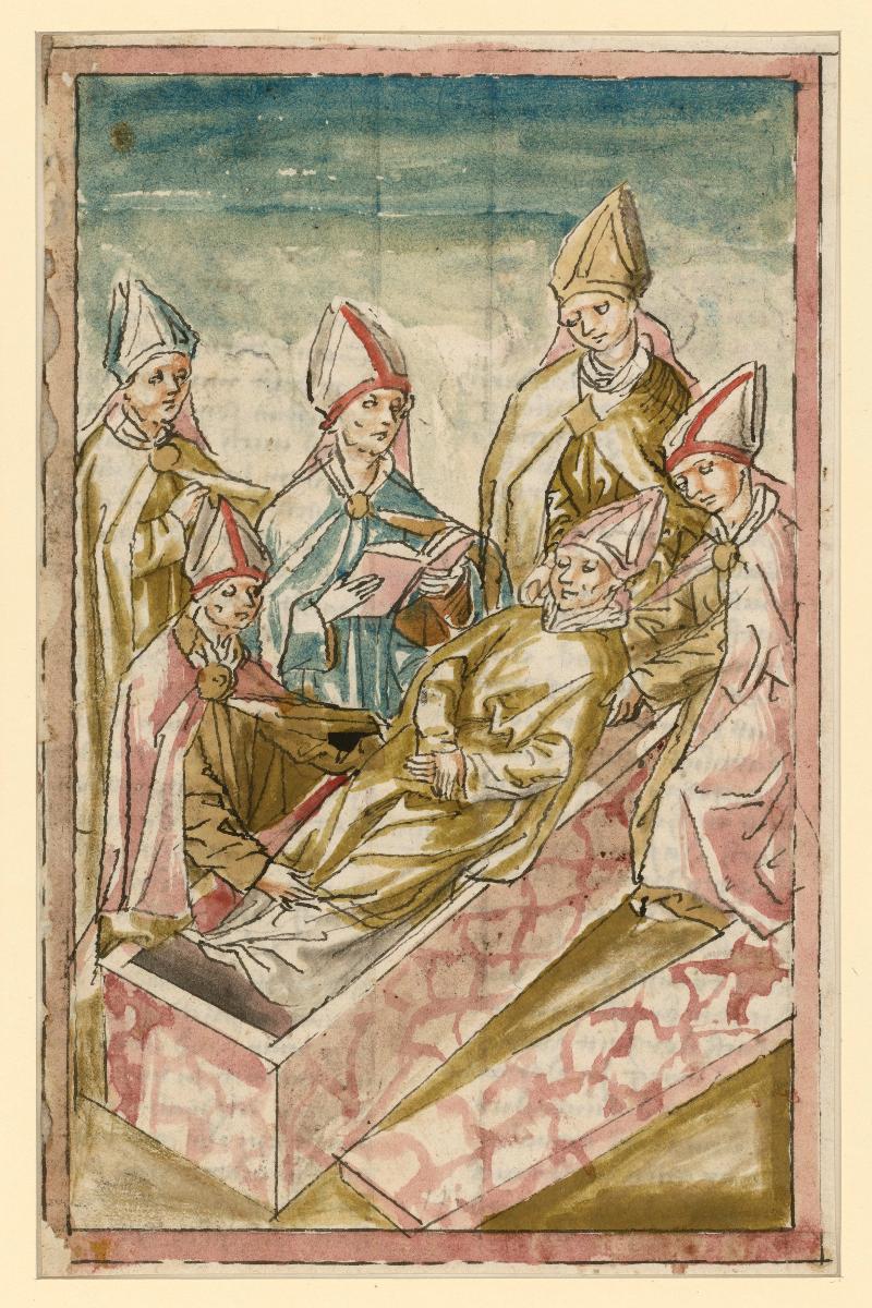Grablegung des hl. Ulrich von Augsburg