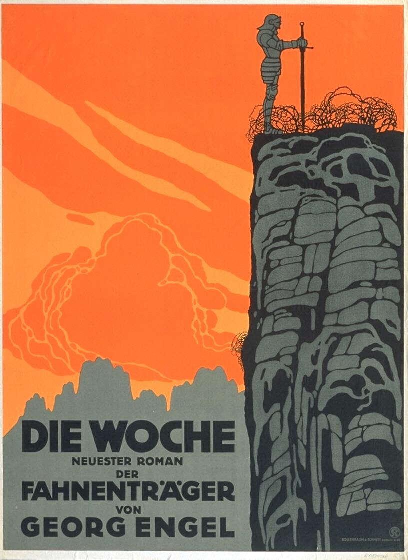 Die Woche mit neuestem Roman, "Fahnenträger" von Georg Engel