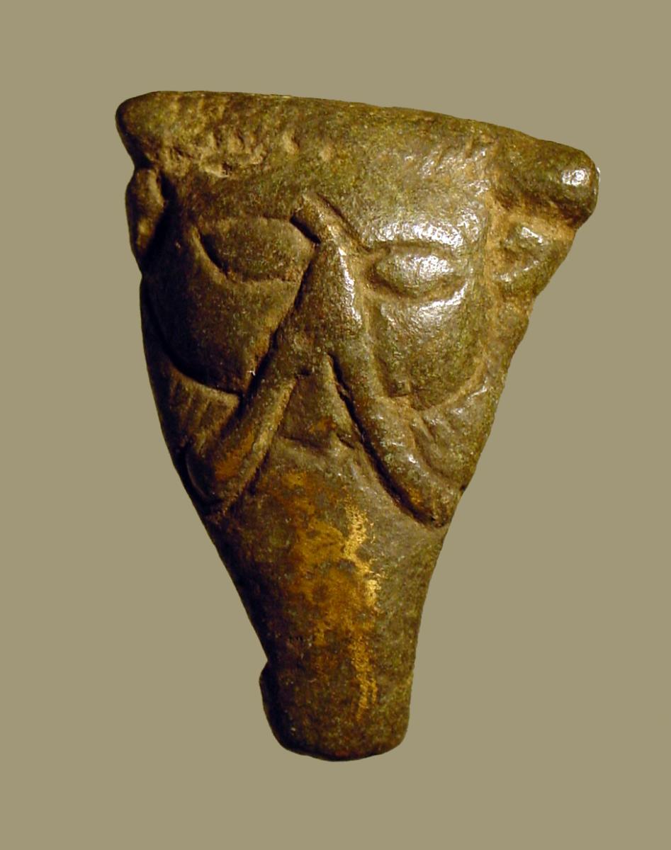 Spitzbärtige Maske. Silen (?)