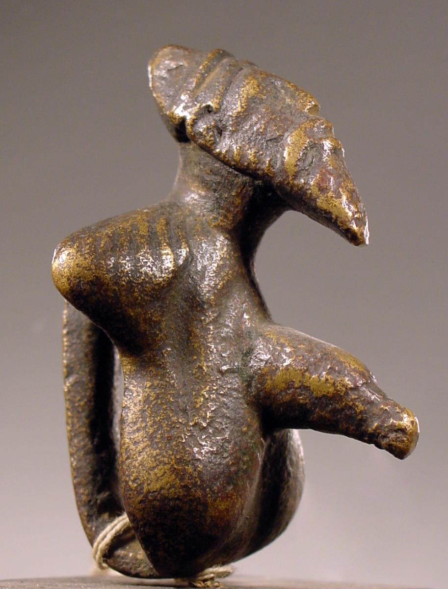 Amulett mit priapischen Kopf