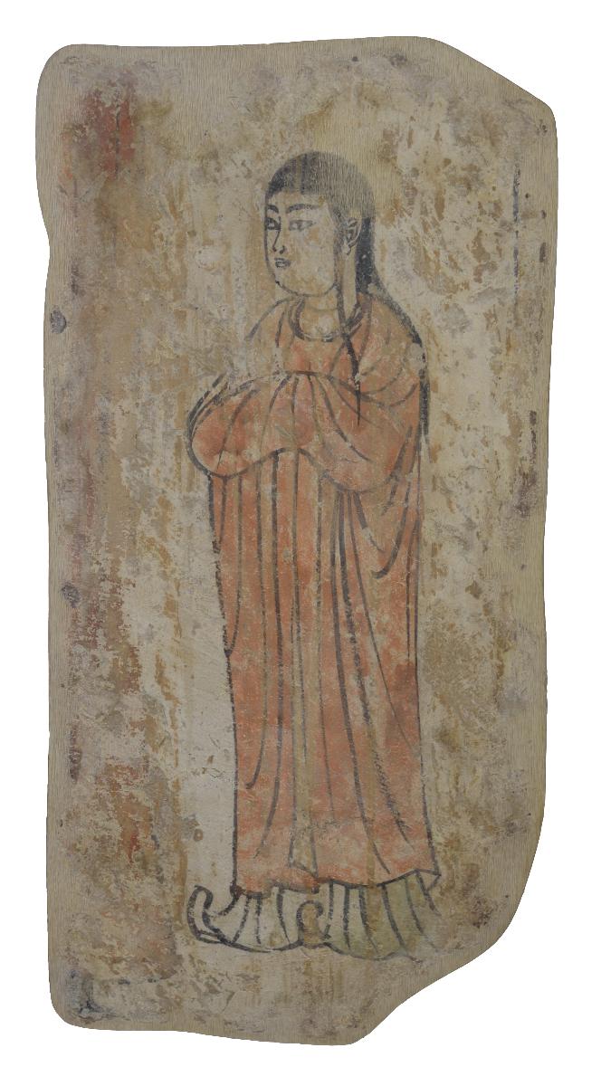 Kleine stehende Figur