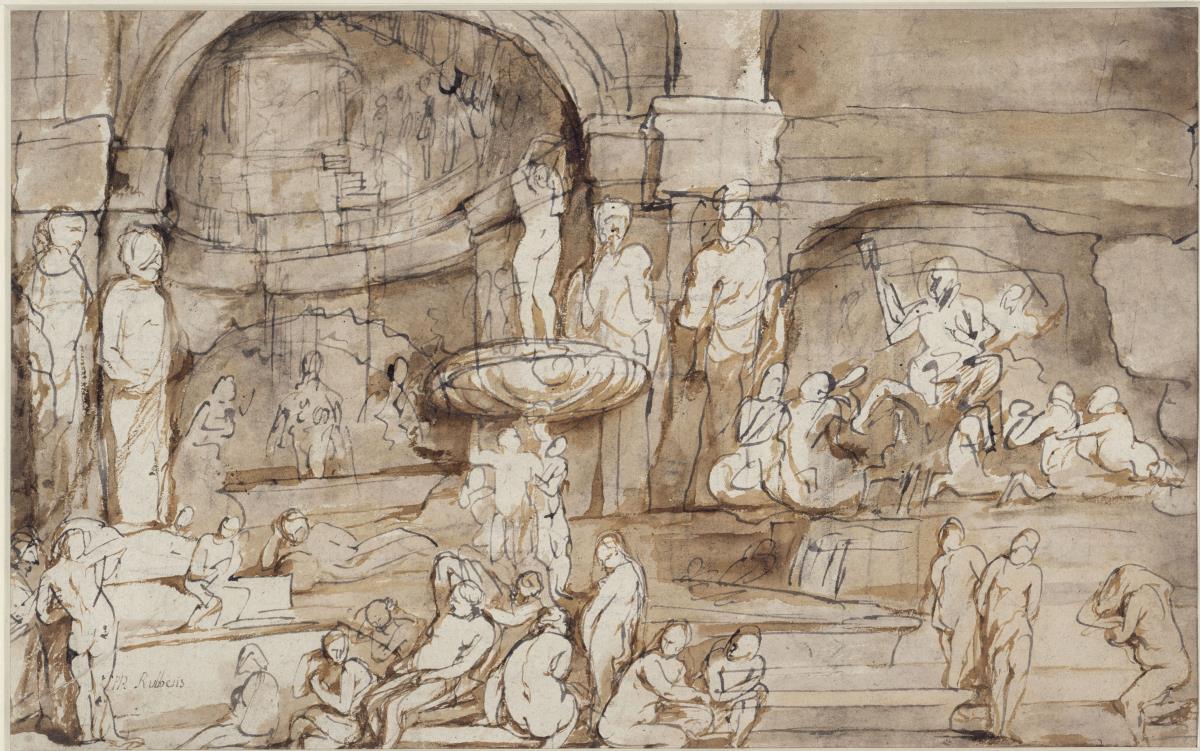Nymphaeum mit Venusstatue