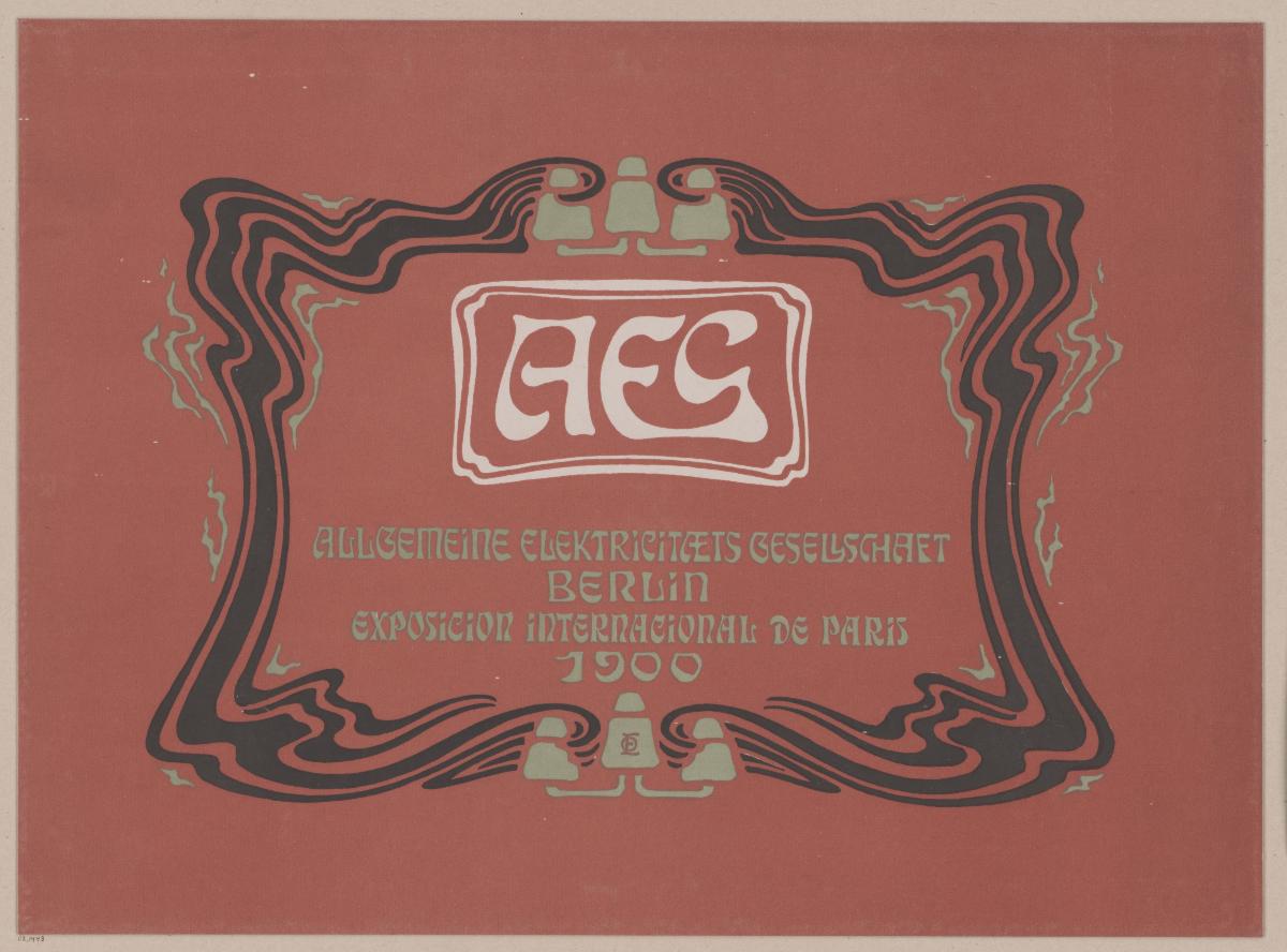 AEG Exposicion International de Paris 1900