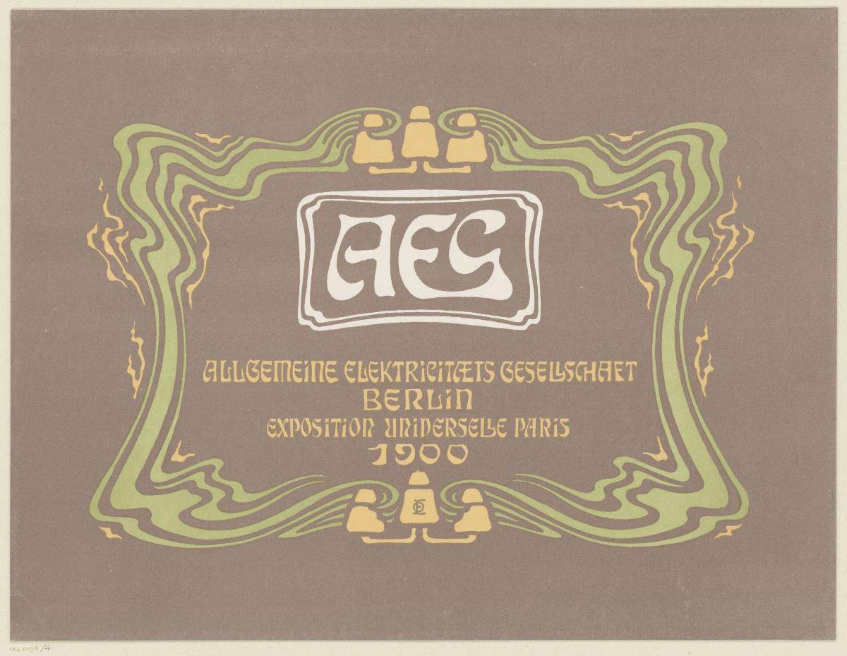 AEG Exposition Universelle Paris 1900