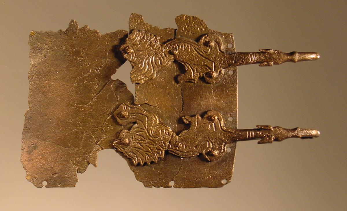 Gürtel, Fragment mit zwei Haken
