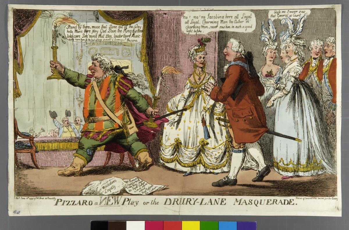 Pizzaro a new play or the Drury-Lane masquerade