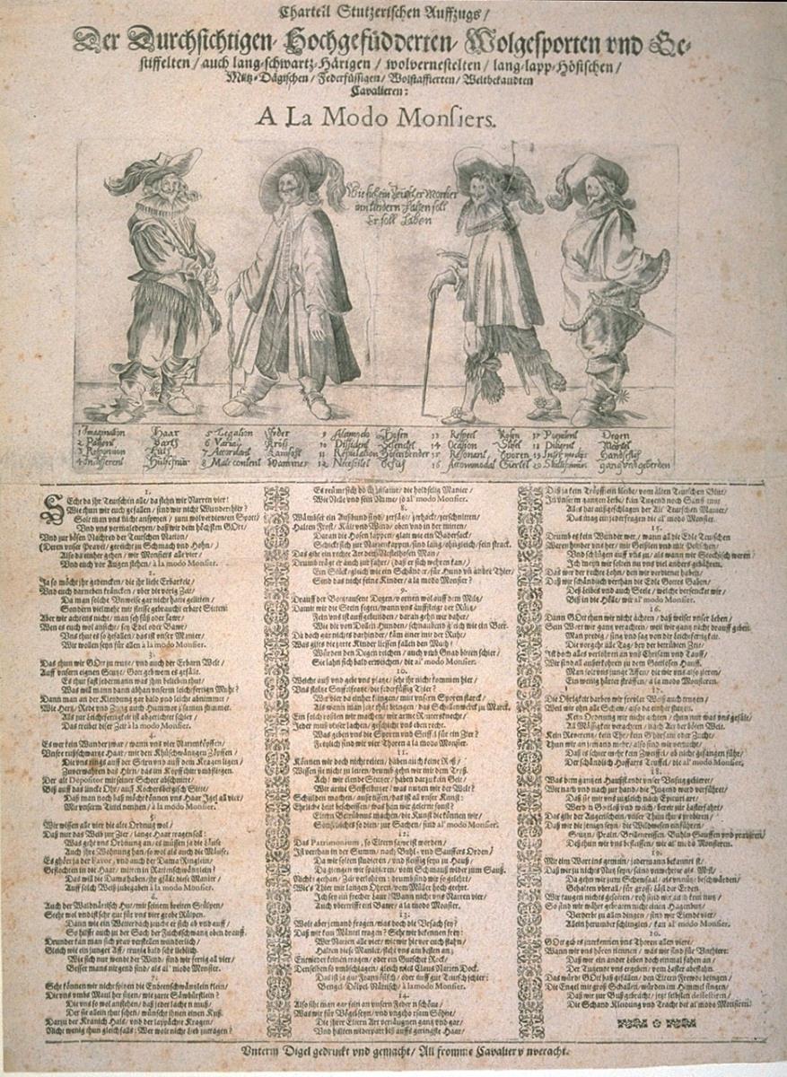 Chartell Stutzerischen Auffzugs