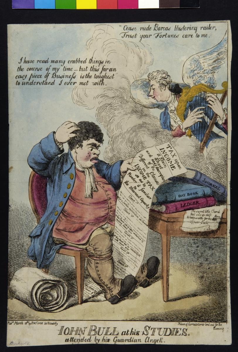 John Bull at his studies