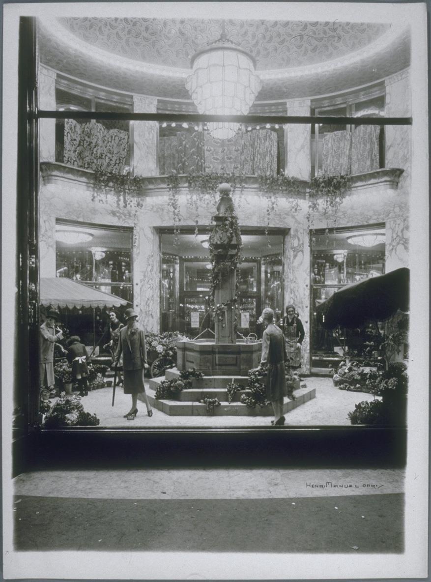 Schaufensterdekoration von Bon Marché
