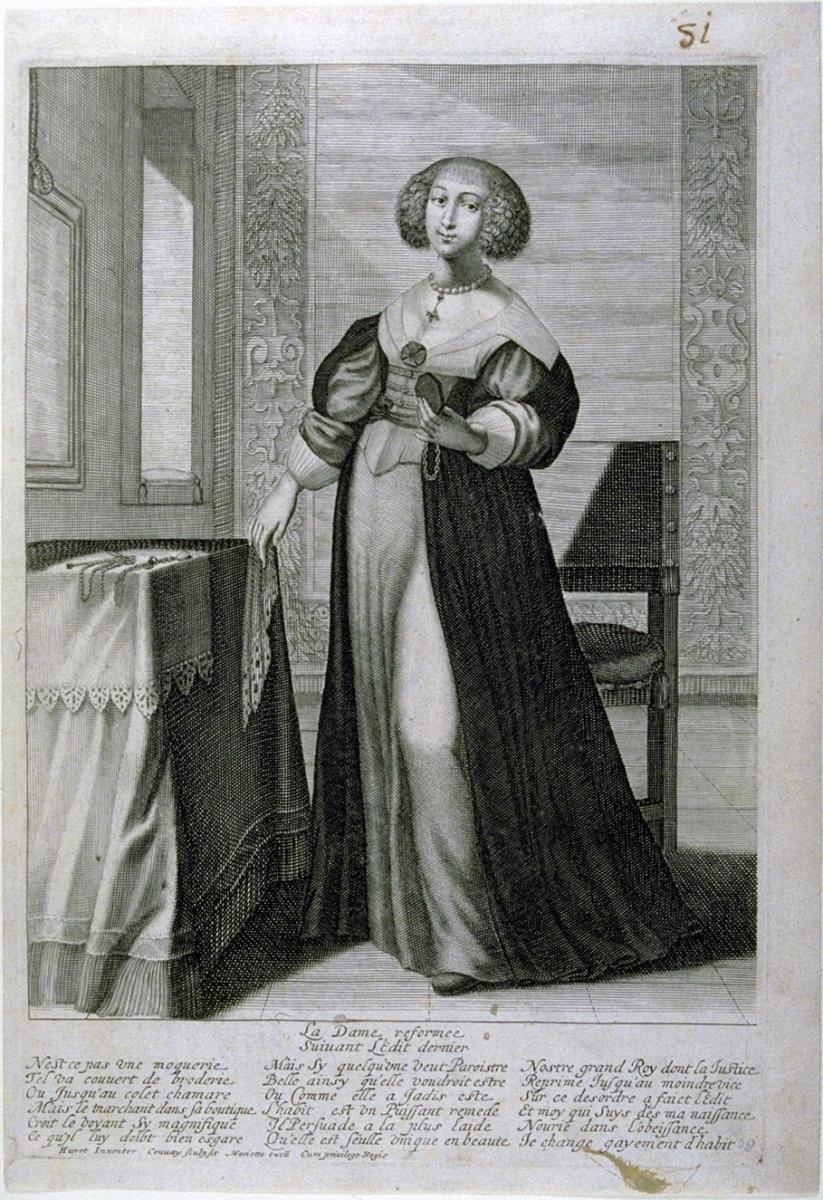 La Dame réformée suivant l'édit dernier