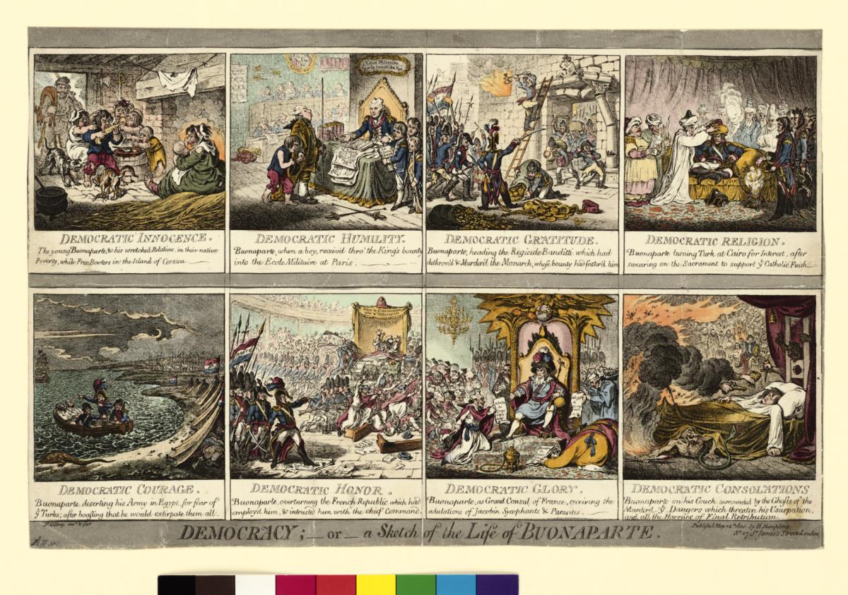 Democracy; - or - a sketch of the life of Buonaparte